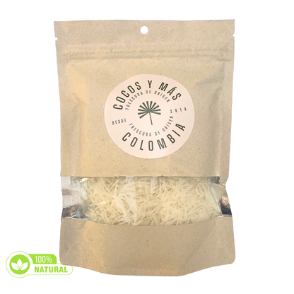Coco rallado deshidratado natural - 100 gramos